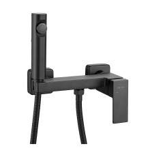 Гигиенический душ со смесителем Shevanik S9605H-1, черный
