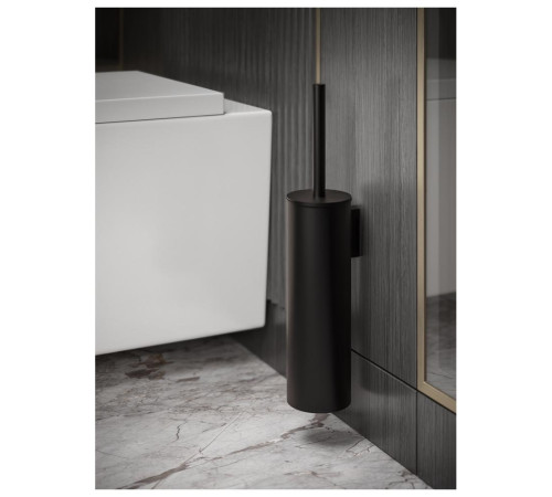 Ершик для унитаза Knotlor TB105BL, черный