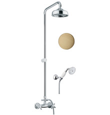 Душевая система Fiore MARGOT 26ZZ0620, бронза