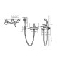 Смеситель для ванны Bravat Fit F6135188CP-B-RUS, хром