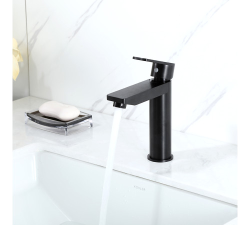 Смеситель для раковины Frap F10201-6, черный