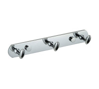 Планка с крючками Savol S-003253, хром