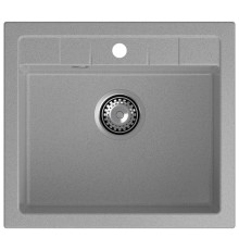 Кухонная мойка GranFest QUADRO 561, серый