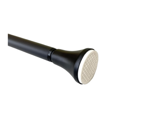 Карниз телескопический для ванной Savol SK-1630H, черный