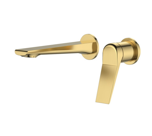 Смеситель для раковины настенный ESKO Shanghai Gold SHA28G, золото