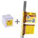 Карниз для ванной телескопический FIXSEN FX-25144, хром