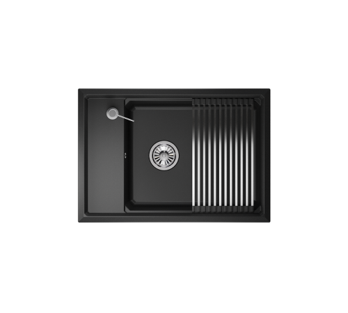 Кухонная мойка Granula 7305, ЧЁРНЫЙ