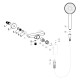 Смеситель для душа Fmark FS8802Q, графит
