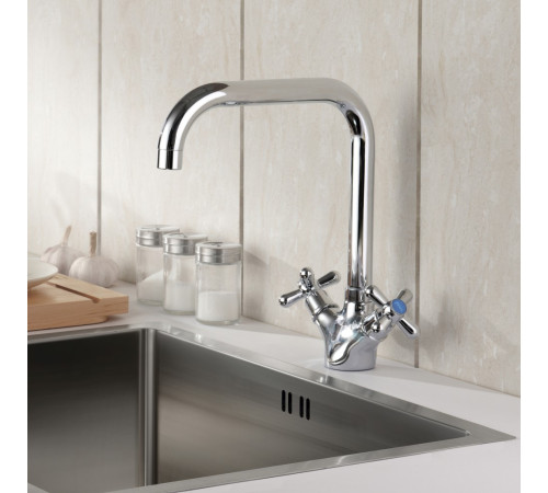 Смеситель для кухни G.Lauf QML4-C827, хром