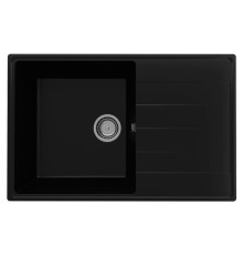 Кухонная мойка Ulgran Quartz Prima 780-07, уголь