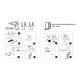 Полотенцедержатель FIXSEN LUX CHROME FX-15001, хром