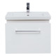 Тумба под раковину подвесная Dreja Big Inn 65 см, белый
