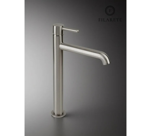 Смеситель для раковины высокий FILARETE Roun FL6020NK, никель