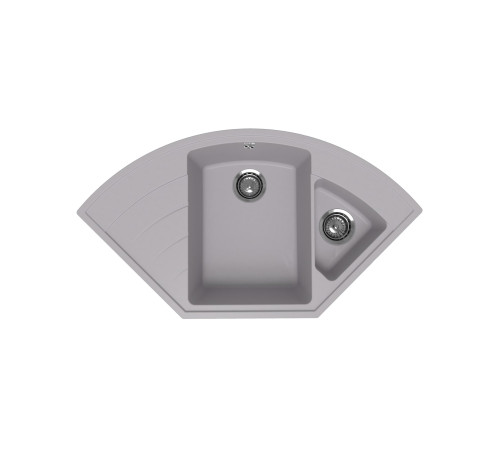 Кухонная мойка Ulgran Quartz Marta 1000-04, платина