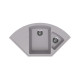 Кухонная мойка Ulgran Quartz Marta 1000-04, платина