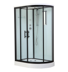 Душевая кабина Timo Standart Black T-6602BL, 120x85x220