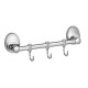 Планка с крючками для полотенец Haiba HB1615-3, хром