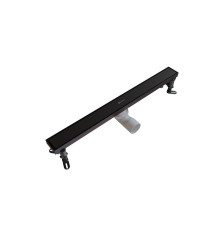 Душевой трап линейный Knotlor SDRW0600BL, матовый черный