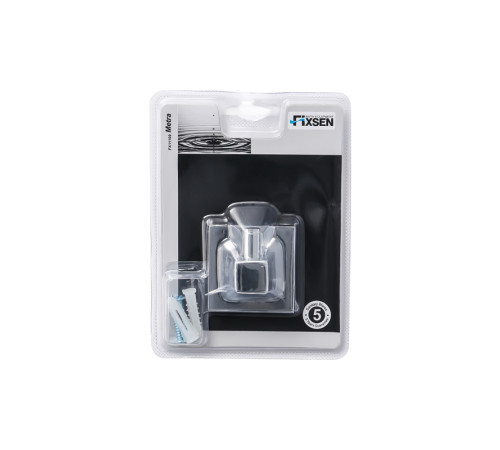 Крючок для ванной FIXSEN METRA FX-11105, хром