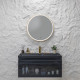 Зеркало Silver Mirrors Делуна/Deluna D700 TX (алюм. профиль, цвет золото бесконтактный сенсор)