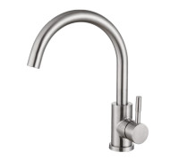 Смеситель для кухни Haiba HB72304-3, сталь
