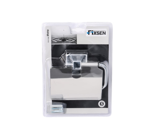 Держатель для туалетной бумаги FIXSEN METRA FX-11110, хром