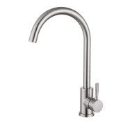Смеситель для кухни Haiba HB71304-3, сталь