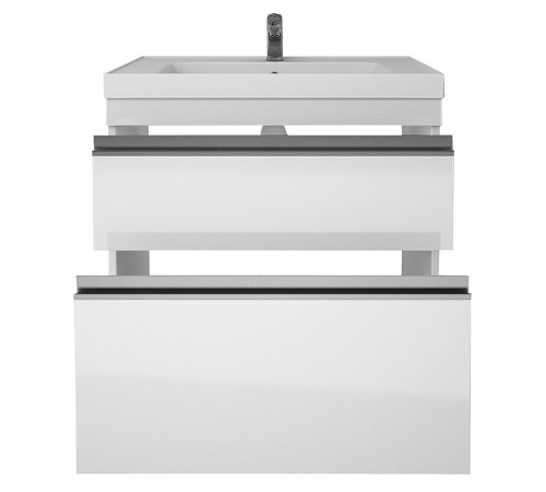 Тумба с раковиной подвесная/напольная Dreja Grace Plus 70 см, белый
