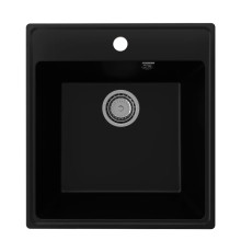 Кухонная мойка Ulgran Quartz Forte 460-07, уголь