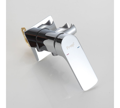 Гигиенический душ со смесителем FRAP F7586-2, хром