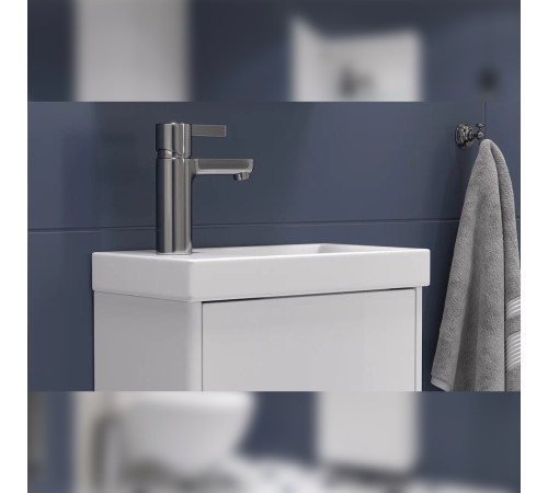 Тумба с раковиной подвесная Velvex Klaufs tp.KLA.COM.40.1D, 40 см