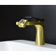 Смеситель для раковины Bronze de Luxe Element EL02XGB, матовое золото