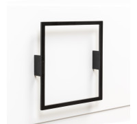 Ручка-скоба La Fenice Cubo Nero черная 160 мм.