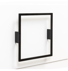 Ручка-скоба La Fenice Cubo Nero черная 160 мм.
