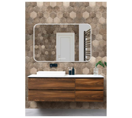 Зеркало Silver Mirrors Стив 1200х800 - 2 (двойной подогрев, сенсорный выключатель)