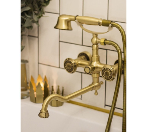 Смеситель для ванны Bronze de Luxe ROYAL 10119D, бронза