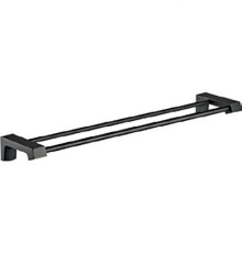 Полотенцедержатель двойной FRAP F30609-6, черный