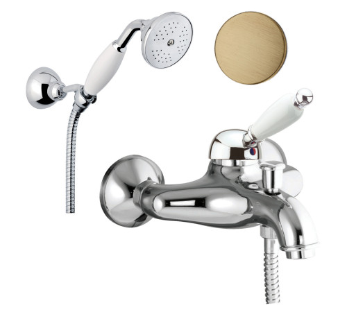 Смеситель для ванны Fiore IMPERIAL 83ZZ5104, бронза