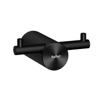 Крючок для ванной Raiber RPB-80005, черный
