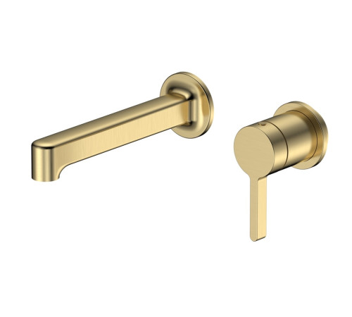 Смеситель для раковины настенный ESKO Sochi Gold SC28G, золотой сатин