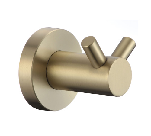 Крючок для ванной комнаты Savol S-005654C, матовое золото