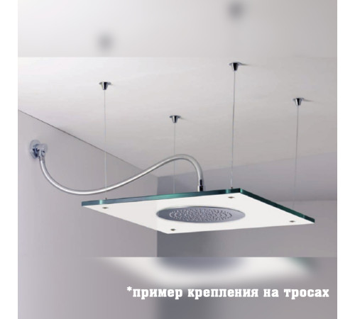 Верхний душ Graffio KINGS KI412NEO, черный