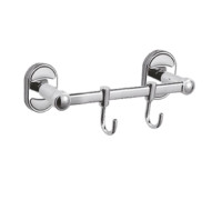Планка с крючками для полотенец D-Lin D288700-2, хром