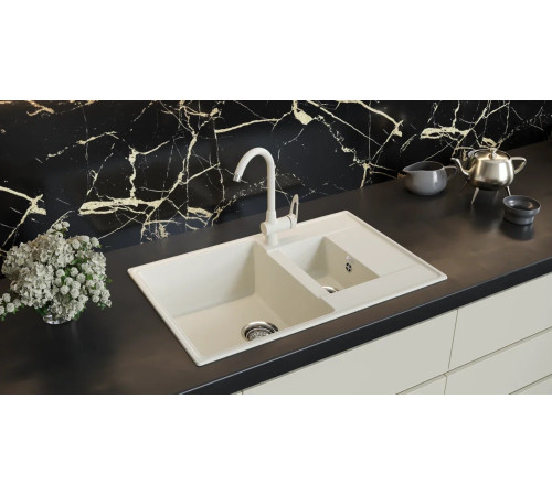 Кухонная мойка Ulgran Quartz Prima 780 1,5K-01, жасмин