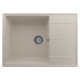 Кухонная мойка Ulgran Quartz Prima 700-02, лен