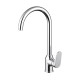 Смеситель для кухни Bravat ELER F7191238CP-RUS, хром