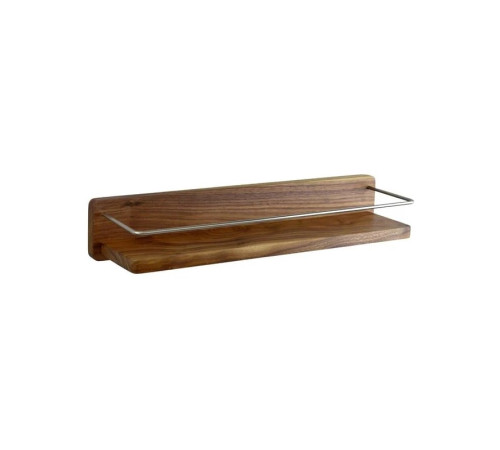 Полка для ванной комнаты Bronze de Luxe FOREST 10711C, матовый хром