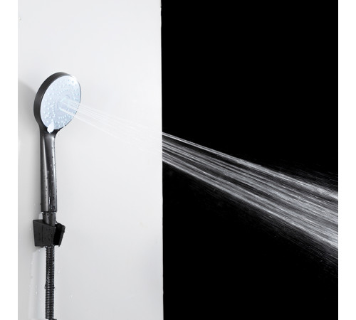 Смеситель для душа FRUD R20158-6, черный