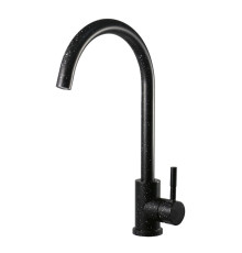 Смеситель для кухни Esko Kitchen K45 Black, черный