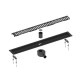 Душевой лоток TIMO Drain System DS230107/03, черный